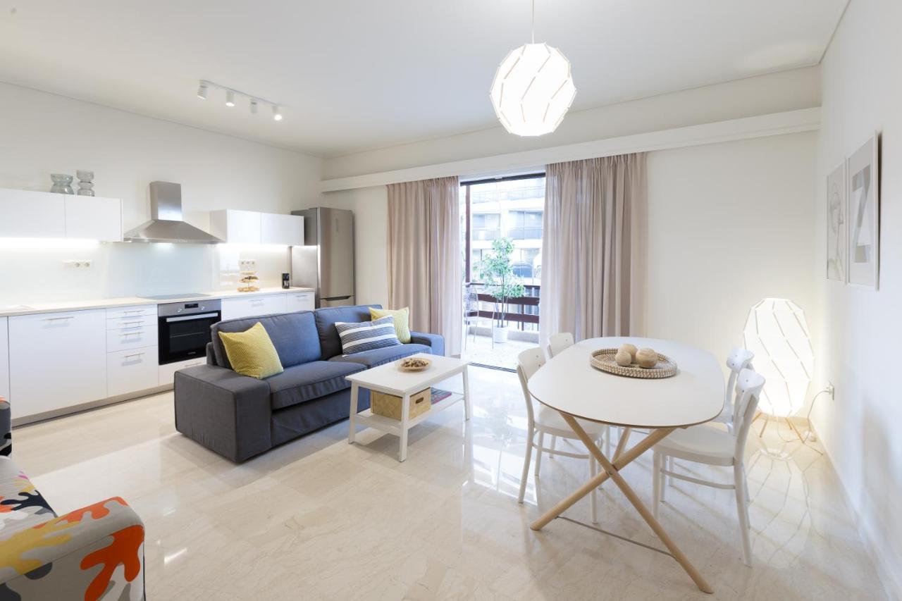 Effie'S Cozy Beach Front Apartment Rethymno  Bagian luar foto