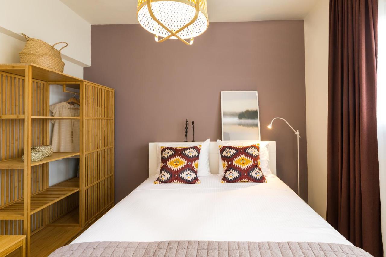 Effie'S Cozy Beach Front Apartment Rethymno  Bagian luar foto