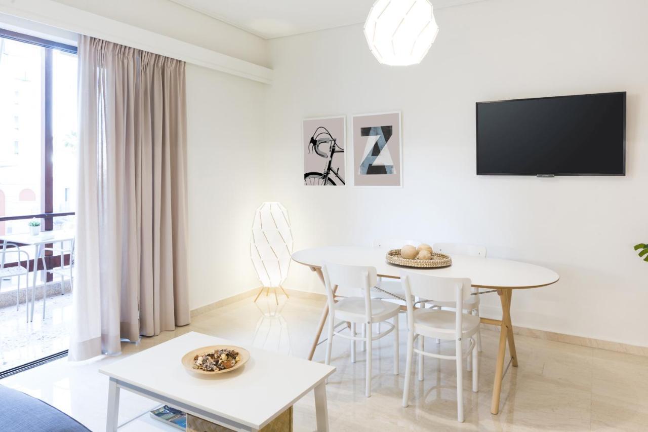 Effie'S Cozy Beach Front Apartment Rethymno  Bagian luar foto