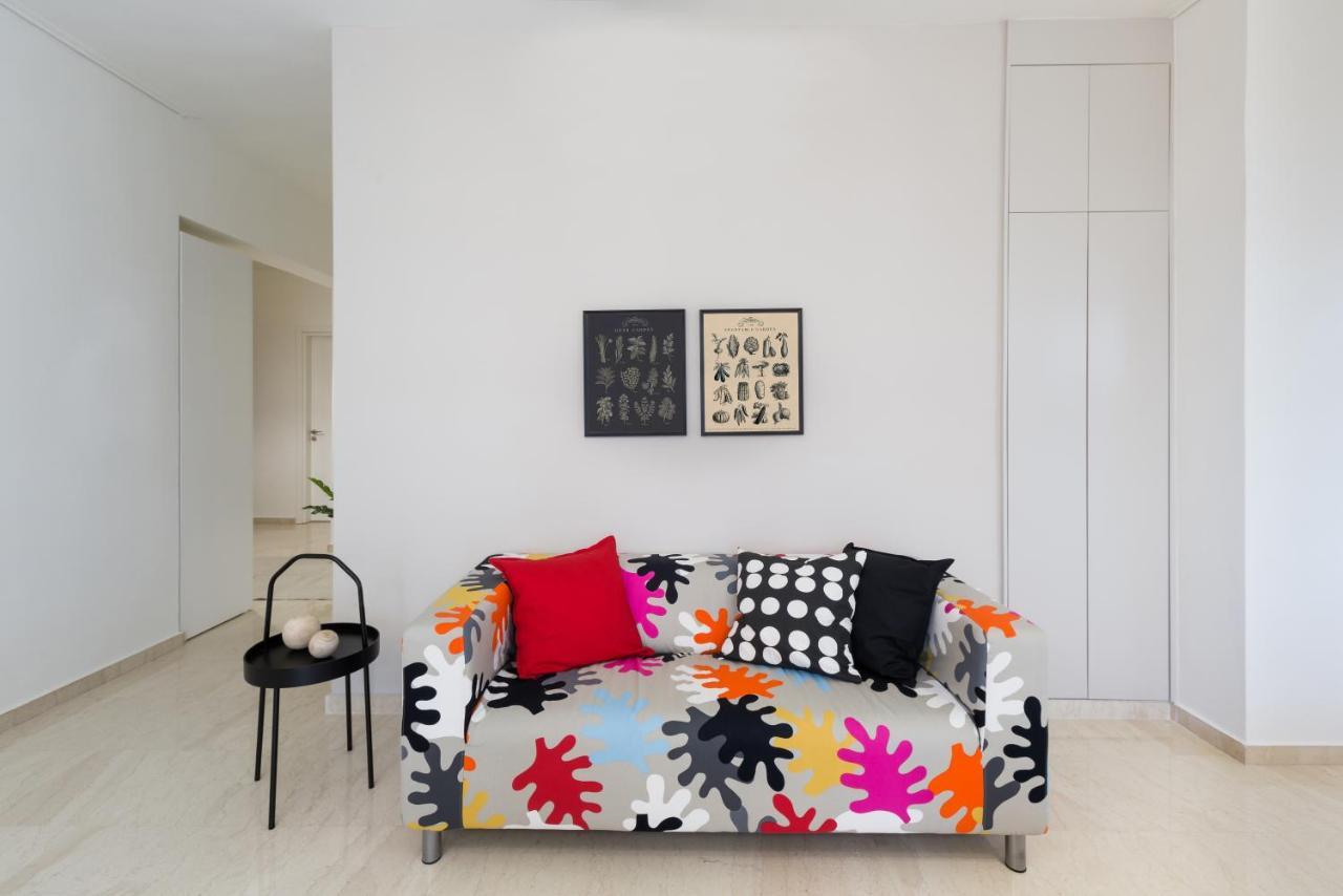 Effie'S Cozy Beach Front Apartment Rethymno  Bagian luar foto